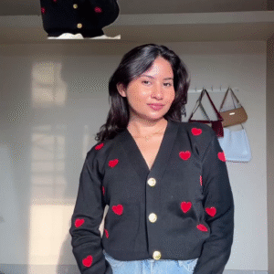 Bubblegum Pink Chunky Knit Zip Cardigan – Plush, Youthful, and All-Day Cozy ✨